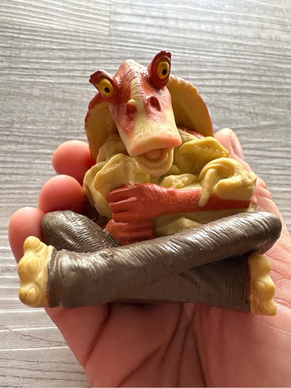 Vintage Star Wars Jar Jar Binks Toy 1999